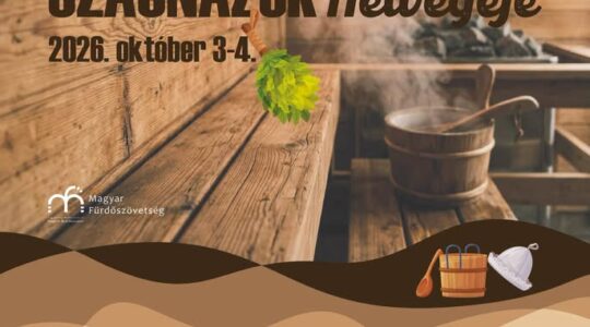 Szezonnyitó szaunahétvége október 3-án és 4-én a V8-wellnessben